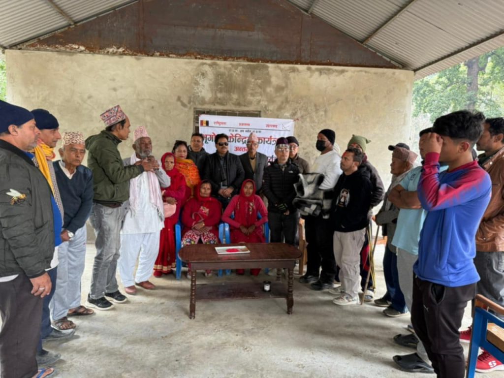 वडा समितिलाई पुनर्ताजगीका लागि वडा भेला मार्फत नेतृत्व चयन