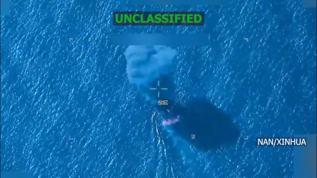 अमेरिकी सेनाद्वारा अन्तर्राष्ट्रिय जलक्षेत्रमा ८ जनाको हत्या